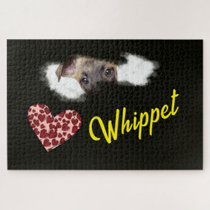Whippet Eyes Solid Color 1000 piece Jigsaw Puzzle