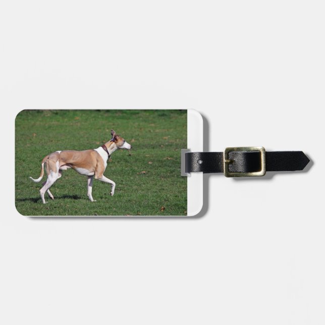 whippet-full.png luggage tag (Front Horizontal)