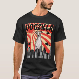 Whippet Gift funny japanese dogzilla whippet T-Shirt