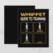 whippet guide to training dog obedience (Front/Back)