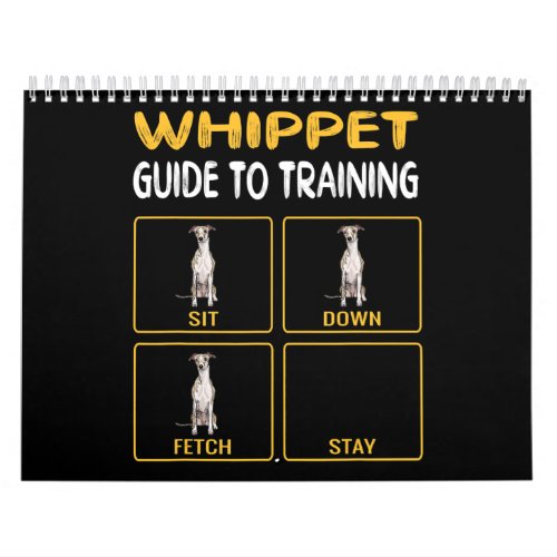 Whippet Guide To Training Dog Obedience Calendar