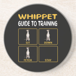 whippet guide to training dog obedience coaster