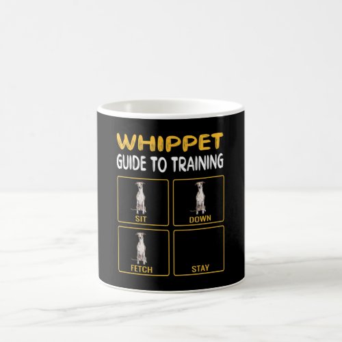 whippet guide to training dog obedience coffee mug