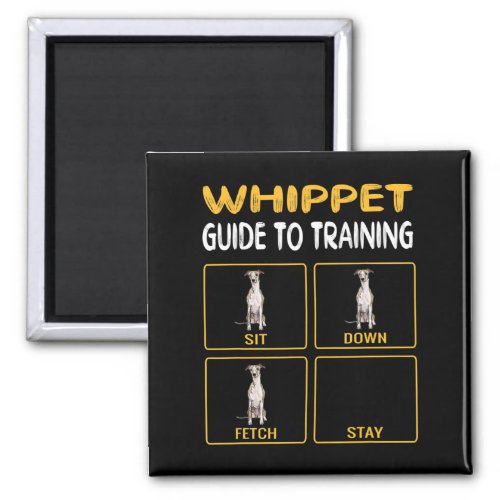whippet guide to training dog obedience magnet