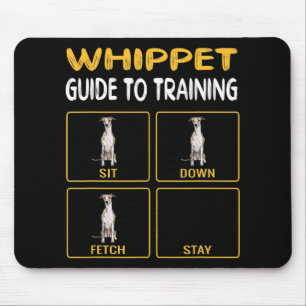 Whippet Guide To Training Dog Obedience Mouse Pad
