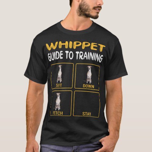 whippet guide to training dog obedience T_Shirt