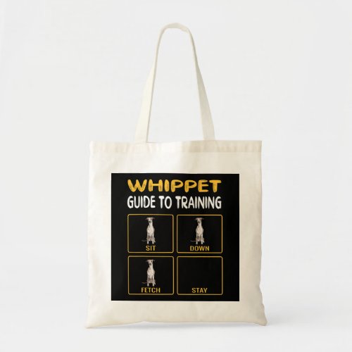 Whippet Guide To Training Dog Obedience Tote Bag