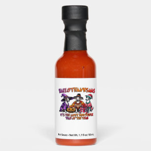 Whippet Halloween Thanksgiving Christmas Oversized Hot Sauces