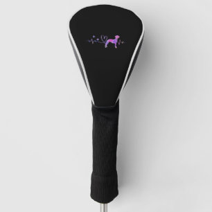 Whippet Heartbeat Golf Head Cover