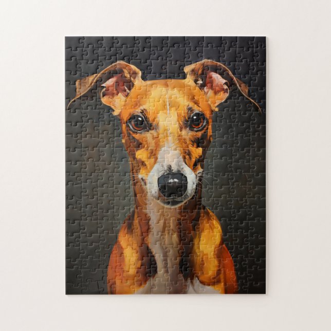 Whippet Jigsaw Puzzle (Vertical)