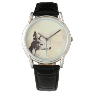 Whippet Keychain Watch