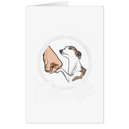 Whippet Lover Gifts Whippet Lovers Sweat Card