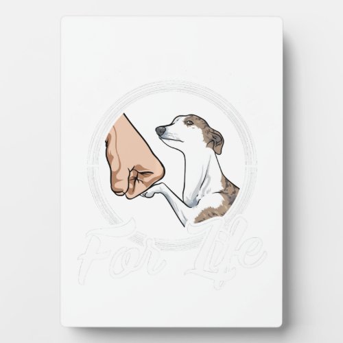Whippet Lover Gifts Whippet Lovers Sweat Plaque