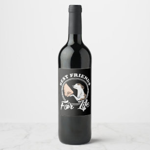 whippet lover gifts whippet lovers sweat wine label