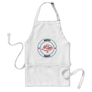 WHIPPET mom Adult Apron