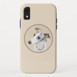 Whippet Painting - Cute Original Dog Art iPhone XR Case