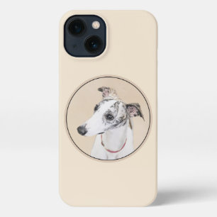 Whippet Painting - Cute Original Dog Art iPhone 13 Case