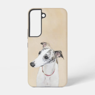 Whippet Painting - Cute Original Dog Art Samsung Galaxy S22 Case