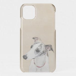 Whippet Painting - Cute Original Dog Art iPhone 11 Case