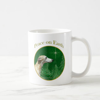 Whippet Peace Coffee Mug