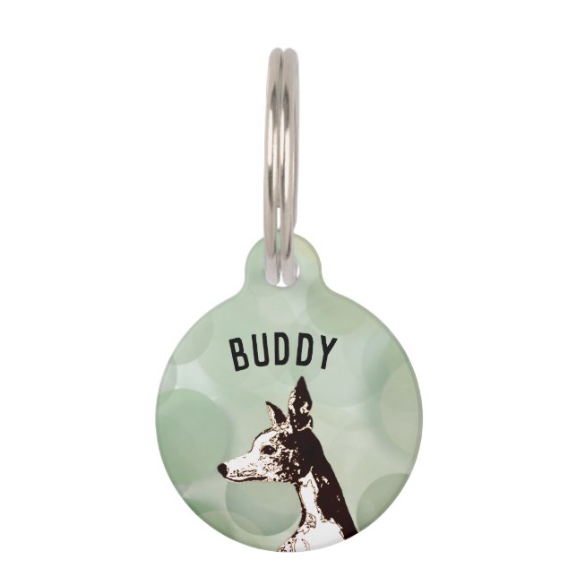 Whippet Pet ID Tag (Front)