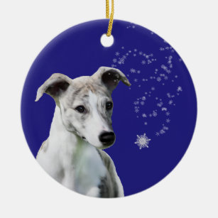 NIB Details about   Greyhound or Whippet Dog in Stocking Ornament Brindle