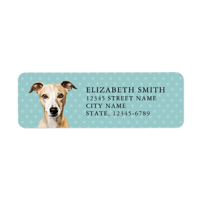 Whippet Return Address Label (Front)