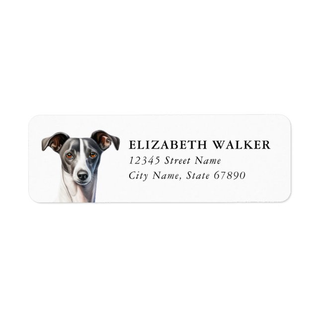 Whippet Return Address Labels (Front)