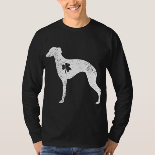 Whippet Shamrock Pet Dog Lover St Patricks Day Gi T_Shirt