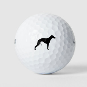 Whippet Silhouette Golf Balls