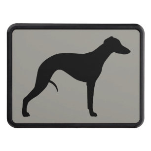 Whippet Silhouette Hitch Cover