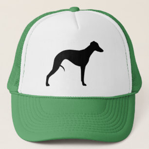 Whippet Silhouette Trucker Hat