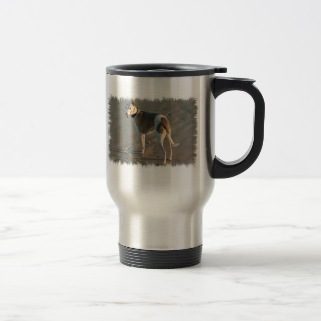 Whippet Stainless Travel Mug (Right)
