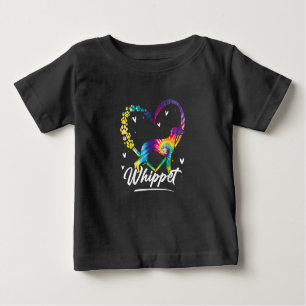 Whippet Tie Dye Rainbow Dog Lover Gift T-Shirt