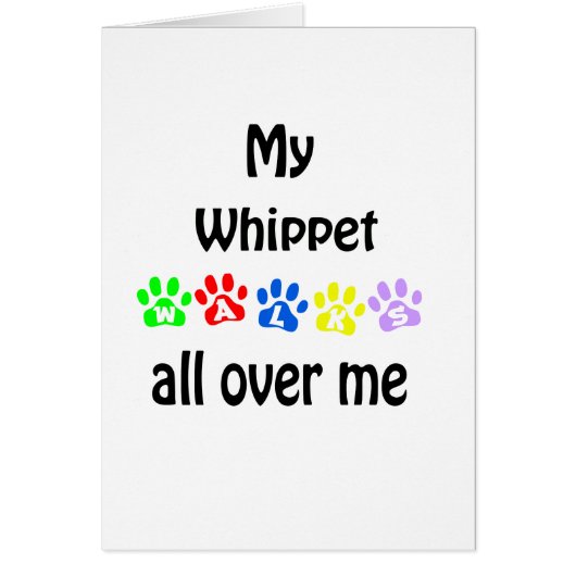 Whippet Walks Design Cards (Front)