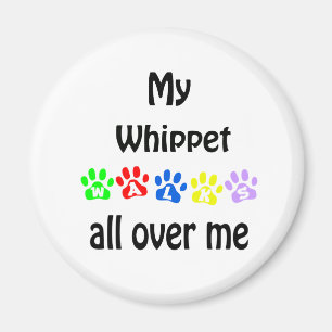 Whippet Walks Design Magnet