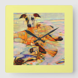 Whippet Wall Clock