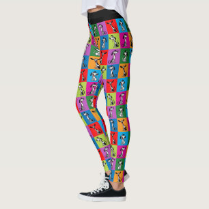 Whippet Whimsy Cozy Leggings