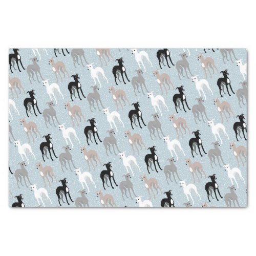 Whippets or Italian Greyhounds Tissue Paper