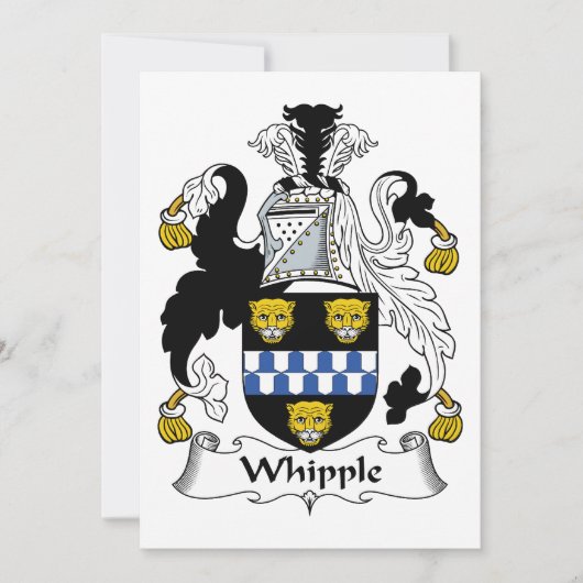 Whipple Family Crest (Front)