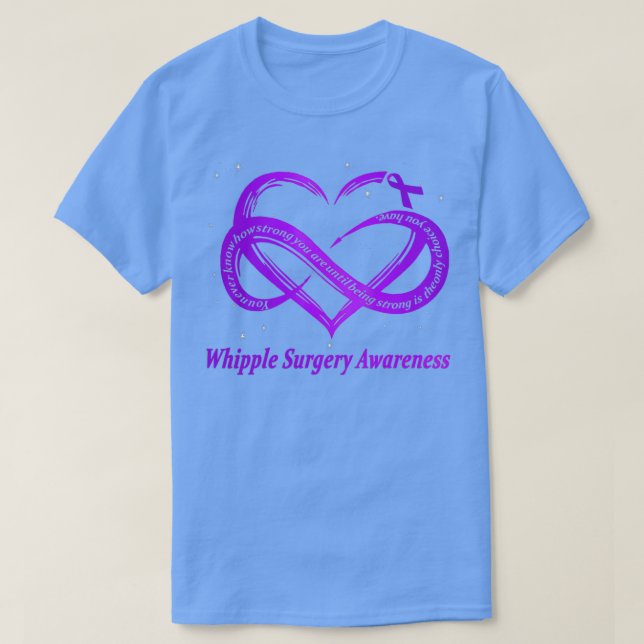 Whipple Surgery Warrior  T-Shirt (Design Front)
