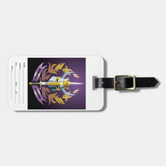 Whipple Warrior "Dude" Luggage Tag