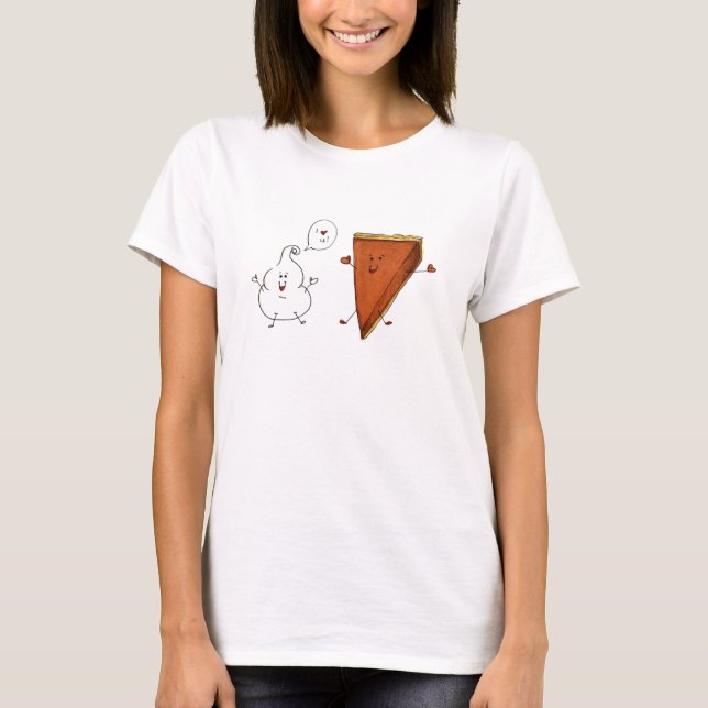 Whippy & Pumpkin Pie Women's Tee (Front)