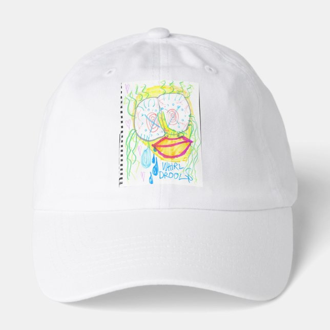 "WHiRL-DROOL$" by thaddeus & crimson's Adam Moyer Hat (Front)