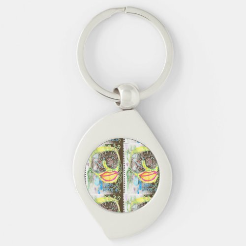 "WHiRL-DROOL$" by thaddeus & crimson's Adam Moyer Keychain