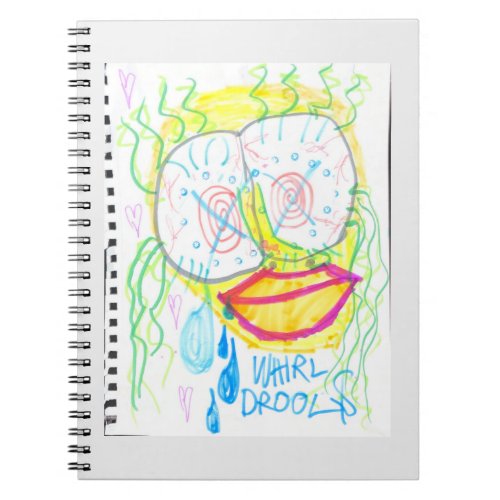 "WHiRL-DROOL$" by thaddeus & crimson's Adam Moyer Notebook