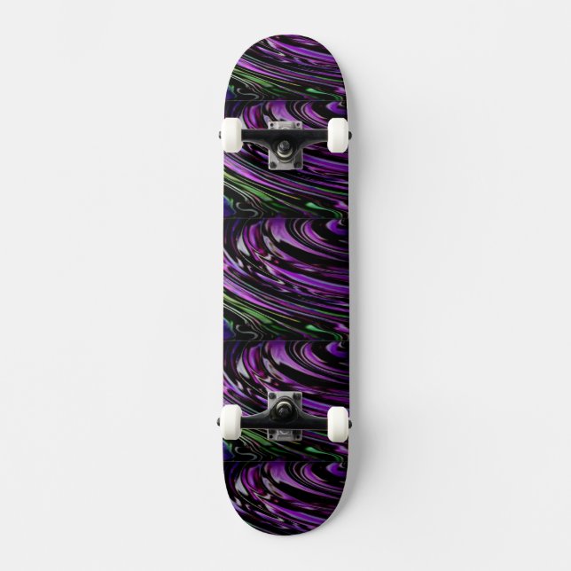 Whirl Wind Purple Skateboard (Front)