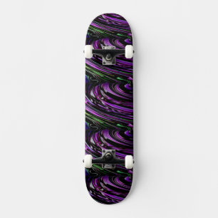 Whirl Wind Purple Skateboard Deck