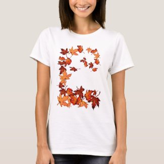 Whirling Autumn Leaves Shirt