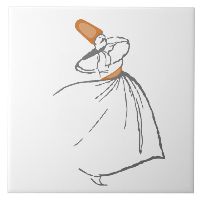 Whirling Dervish Tile (Front)